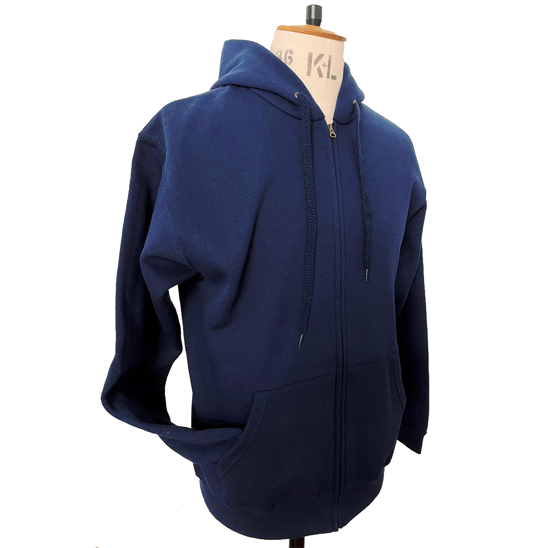 Hoodie Tazio Nuvolari Portrait Blue SIZE M