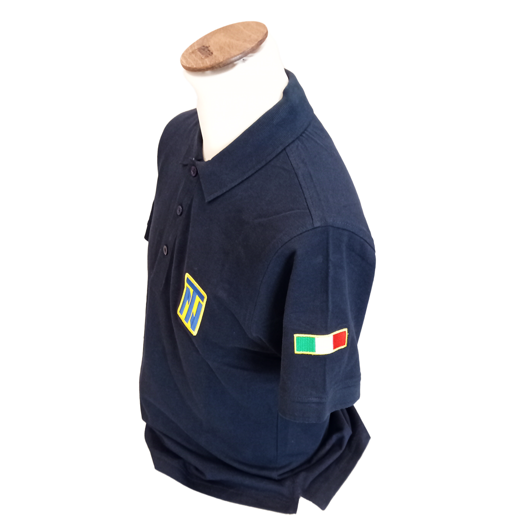 Polo Tazio Nuvolari Blu Taglia XL