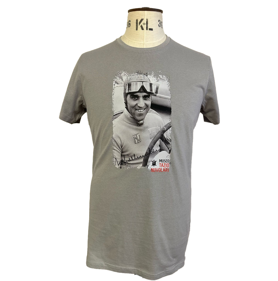 T-shirt Tazio Nuvolari Grey SIZE M
