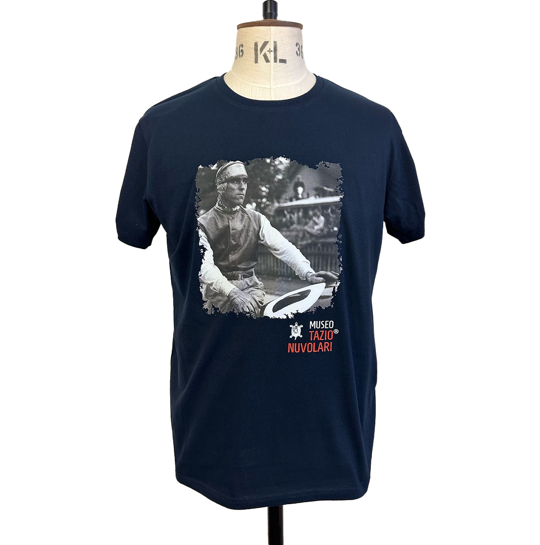 T-shirt Tazio Nuvolari Driver Blue SIZE M